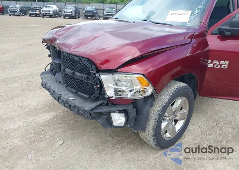 2018 Ram 1500 Express 4X4 6'4 Box from USA, damaged, VIN 1C6RR7FG7JS326885